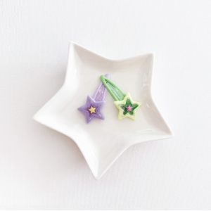 Girl Hair Clip Star Glitter Set (GHP6244)